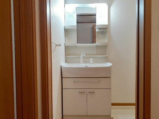 アンジュの洗面所