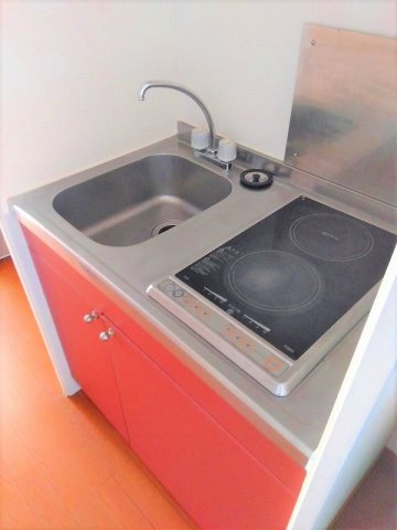レオパレスホウセイ豊四季のキッチン