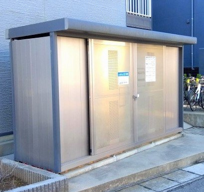 レオパレスめぐみのその他|ゴミステーション