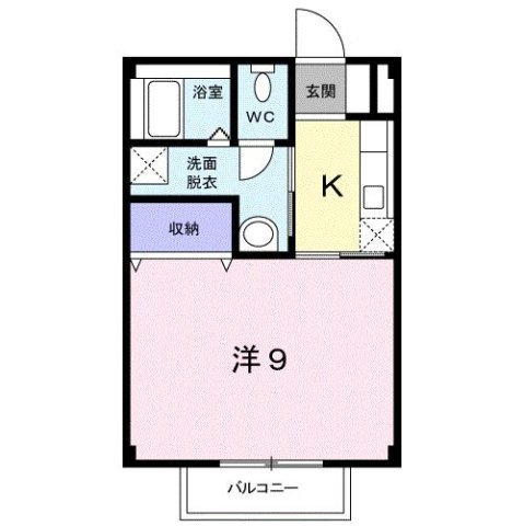 ドマ－ニＫの間取り