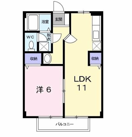ニューシティー後藤の間取り
