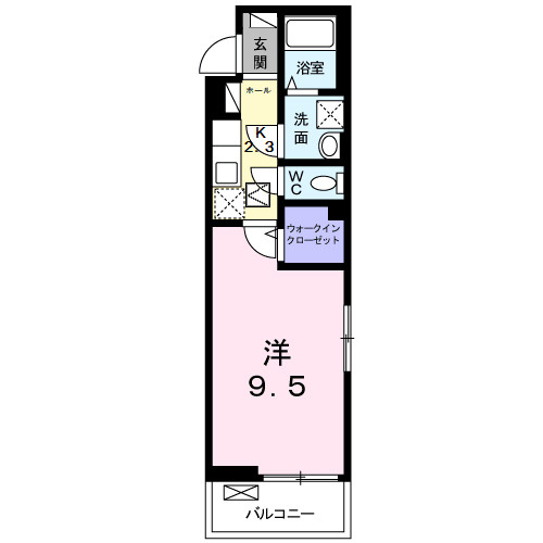 グランディールの間取り