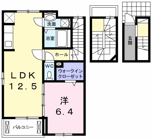 アクティブ南高江の間取り