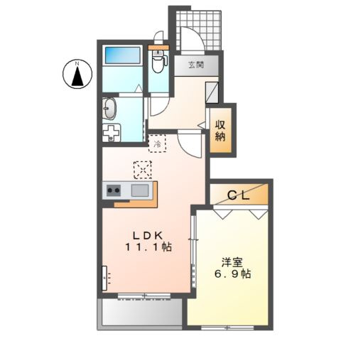 Ange（アンジュ）の間取り