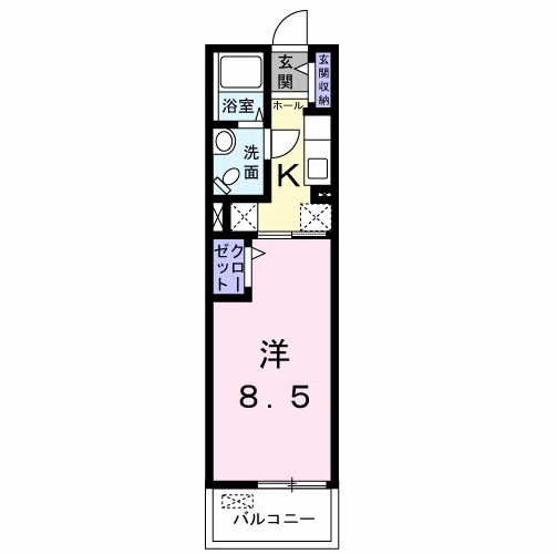 ヴェルファーレ　Ⅱの間取り