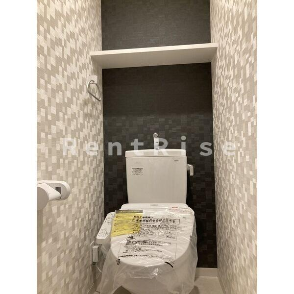 一宮市本町４丁目の賃貸マンションのトイレ