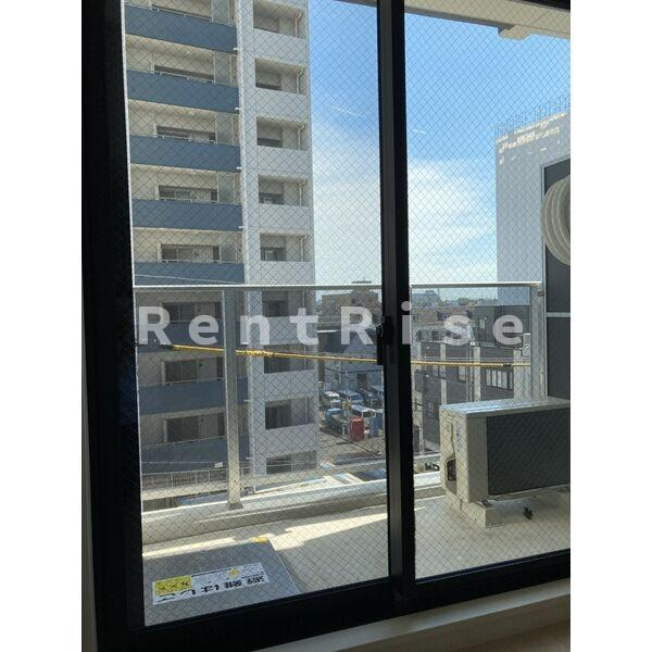 一宮市本町４丁目の賃貸マンションのバルコニー