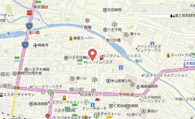 『八王子市マンション』マイキャッスル八王子【仲介手数料無料】　八王子市元横山町2-4-17の地図|～仲介手数料無料☆八王子ひなた不動産～マイキャッスル八王子