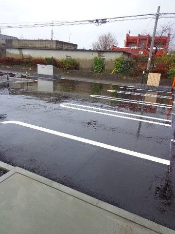 シーマスターの駐車場