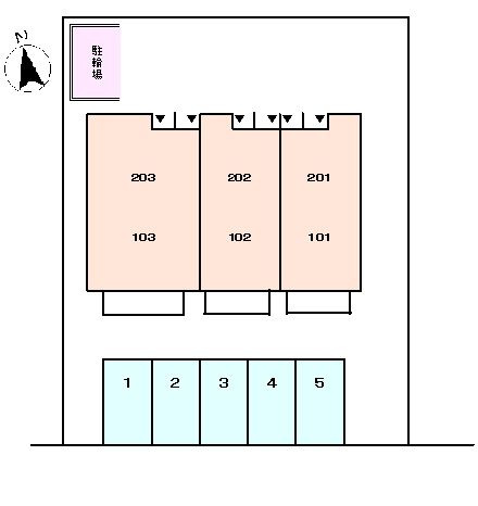 アンジュの区画図