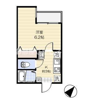 インスパーク本駒込【おとり物件なし】の間取り