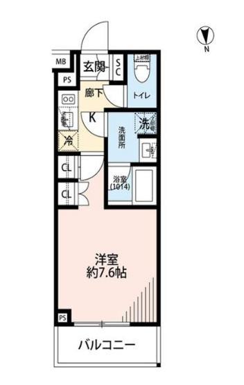 【間取り】 | プレール・ドゥーク中野南台 