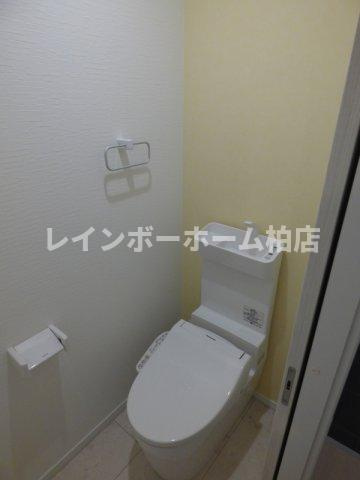 【仲介手数料：50％OFF】対象物件！のトイレ|コンパクトで使いやすいトイレです