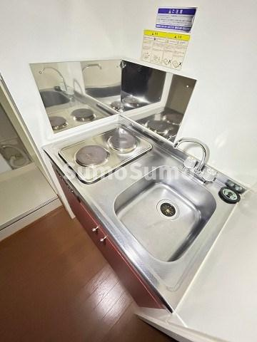 レオパレスミツマツⅦのキッチン