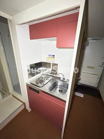 レオパレスミツマツⅦのキッチン