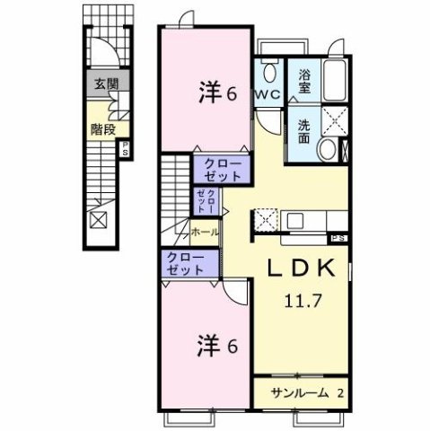 【間取り】 | クレスト藤