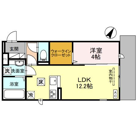 D-residence南芥川町の間取り
