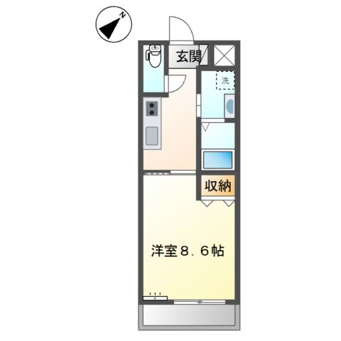 シャインキャッスルの間取り
