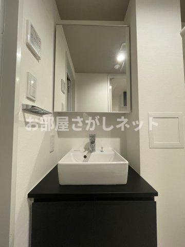 INUNEKO HILLS ROKUGODOTE【おとり物件なし】#学生・社会人にオススメ！の独立洗面台|※同タイプ参考写真です（カラータイプが異なる場合がございます）