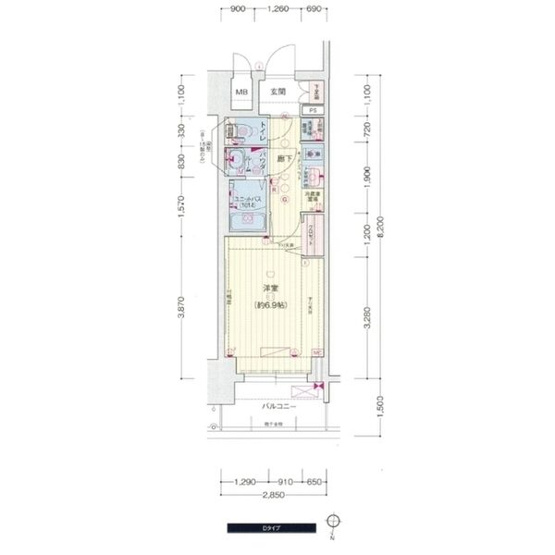 【間取り】 | プレサンスTHE久屋大通レジェンド
