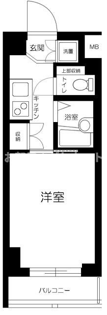 ルーブル早稲田【おとり物件なし】#学生・社会人にオススメ！初期費用分割払いOK！の間取り