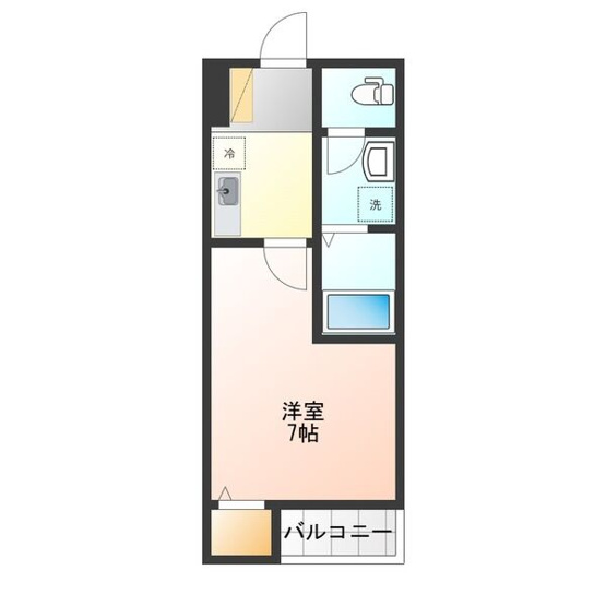 【間取り】 | クレフラスト大杉町　A棟
