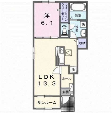 エルヴェの間取り