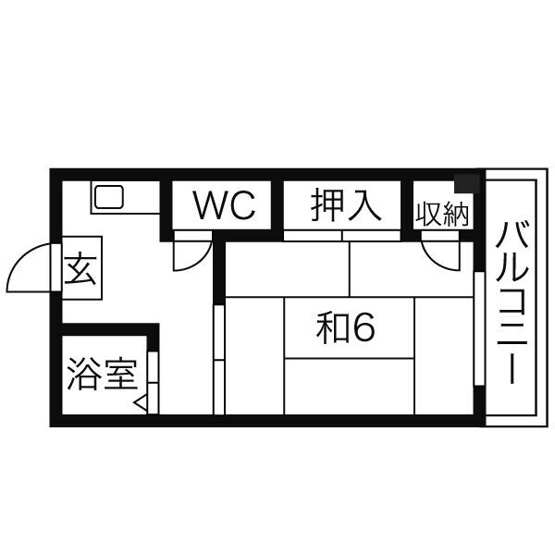 【間取り】 | ライフ港陽