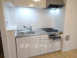 カーサ・グランデ　Ｂのキッチン|浄水器一体型シャワー水栓