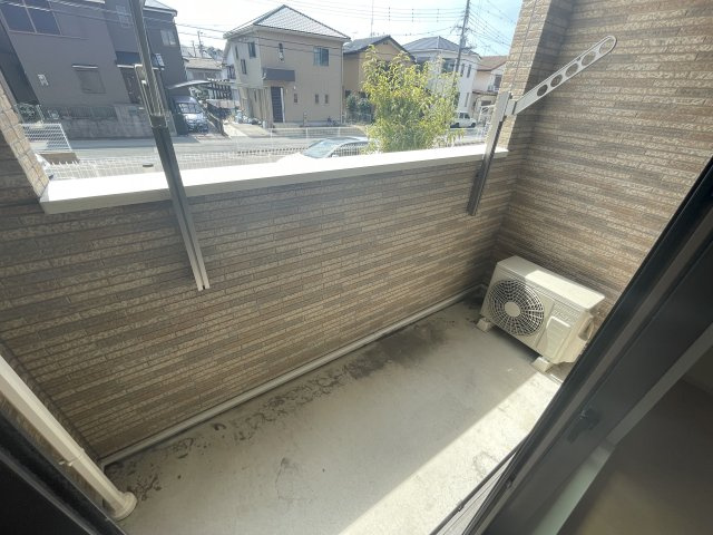クレモンティーヌ　Ａのバルコニー