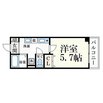 IF城北の間取り
