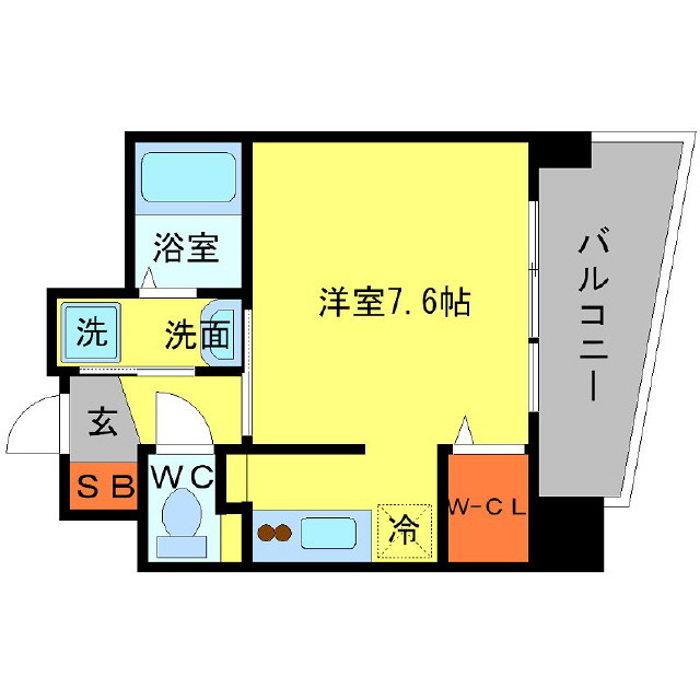 ウィスタリア京橋の間取り