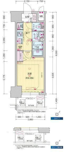 プレサンス　ＤＯＭＥＣＩＴＹ　コレーレの間取り