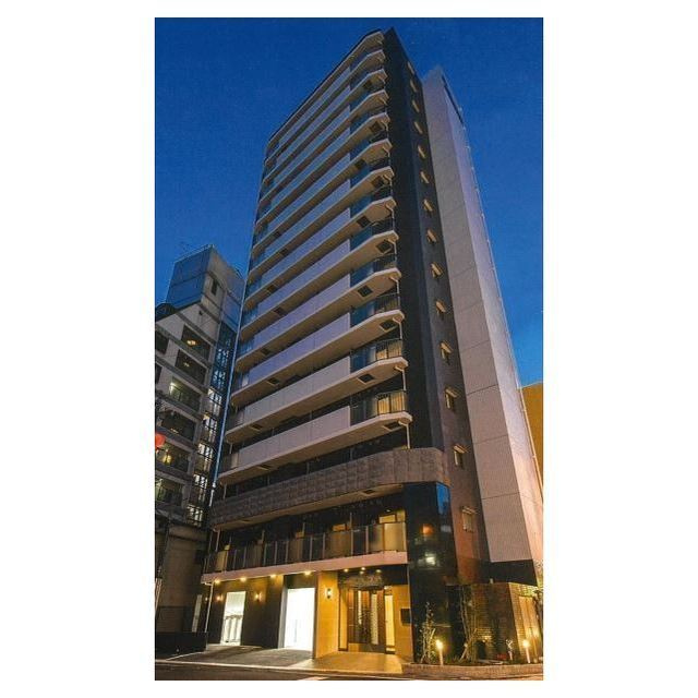 プレサンス難波ヴィータの外観|おしゃれな外観です