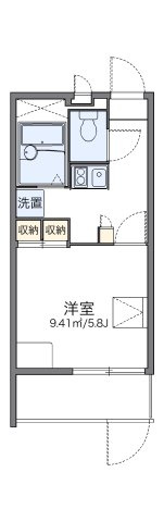 レオパレス春駒マンションの間取り|代表的な間取のため実際の間取とは異なる場合があります