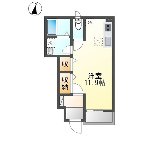 【間取り】 | グレイス井沢Ⅱ | 間取りです