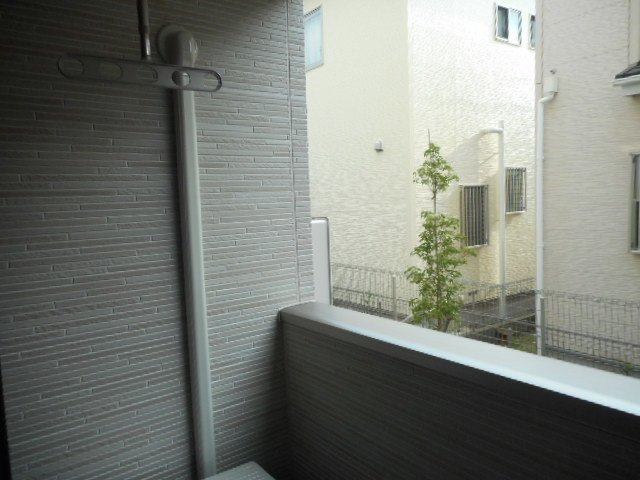 オーキッド　プレイスのバルコニー|バルコニー付きです