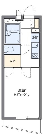 レオパレス久保吉の間取り