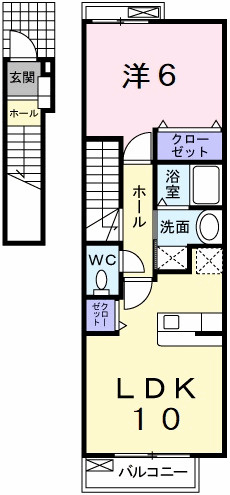ヴァンベール千晴の間取り