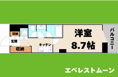 CASA+α名駅南の間取り