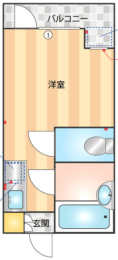 ダイバーシティ武庫川の間取り
