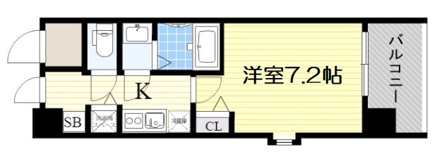【間取り】 | クラウンハイム北心斎橋フラワーコート