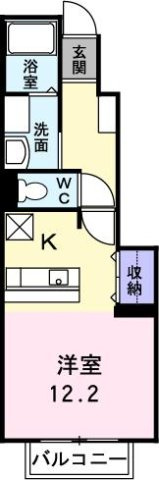 ヴィーヴル　スミヨシの間取り
