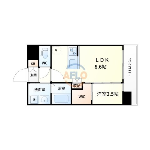 セレニテ新大阪ミラク弐番館の間取り|セレニテ新大阪ミラク弐番館　間取り