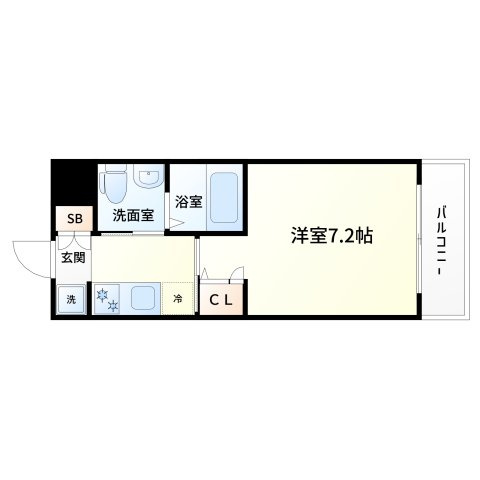 ドゥーエ江坂2の間取り|ドゥーエ江坂Ⅱ　間取り
