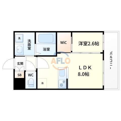 セレニテ新大阪ミラク壱番館の間取り|セレニテ新大阪ミラク壱番館　間取り
