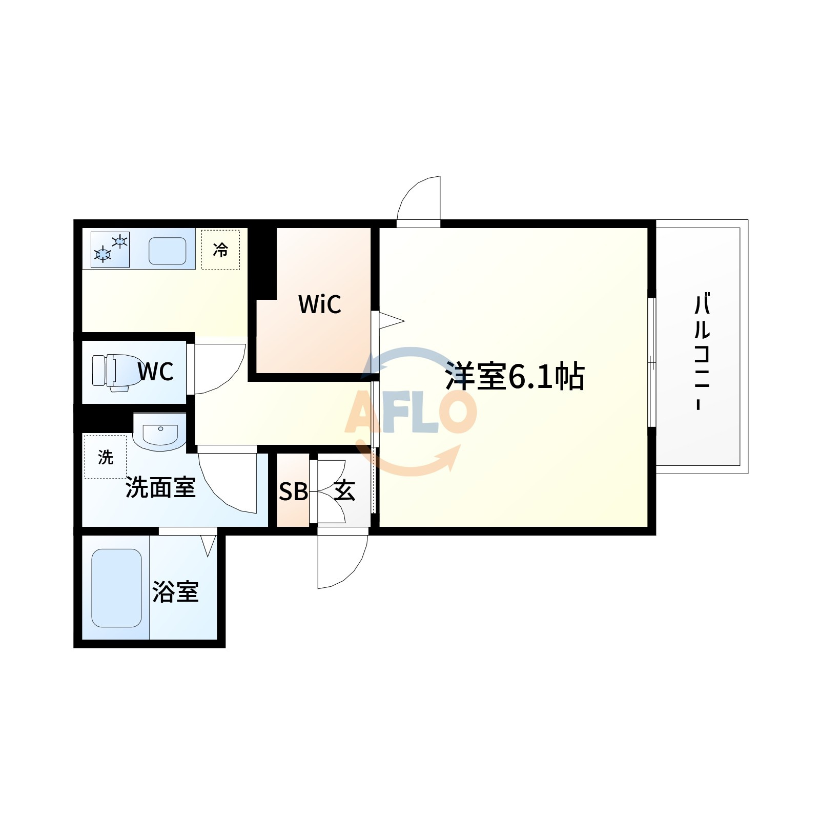 ダイワメゾン三国本町の間取り|間取り