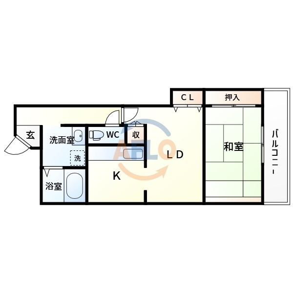ディアコート新大阪の間取り|ディアコート新大阪　間取り