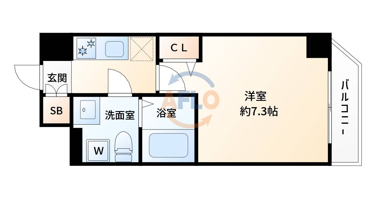 エグゼ新大阪南の間取り|エグゼ新大阪南　間取り