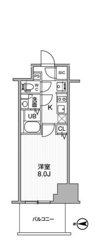 TOPAZ江坂の間取り|TOPAZ江坂　間取り